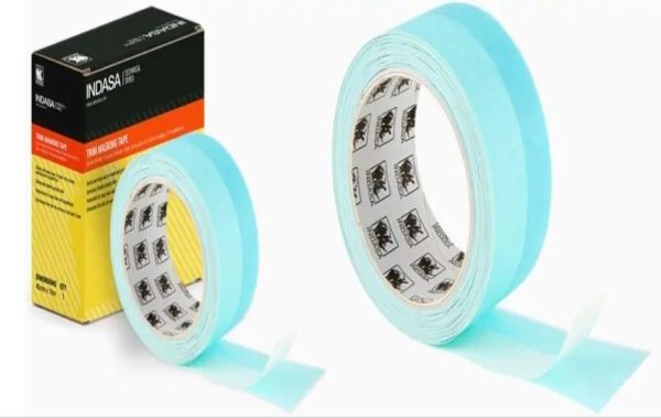 Cinta TRIM Masking Tape Rollo de 45mm x 10m, Azul Indasa