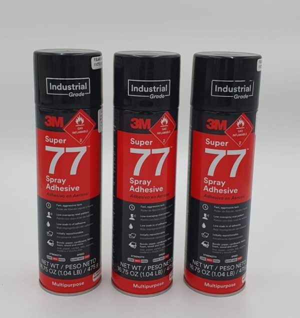 Adhesivo Spray 3m Super 77 - 475grs Transparente - Imagen 2