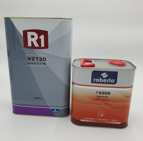 Barniz R1 V2130  HS + Catalizador Rápido. ROBERLO
