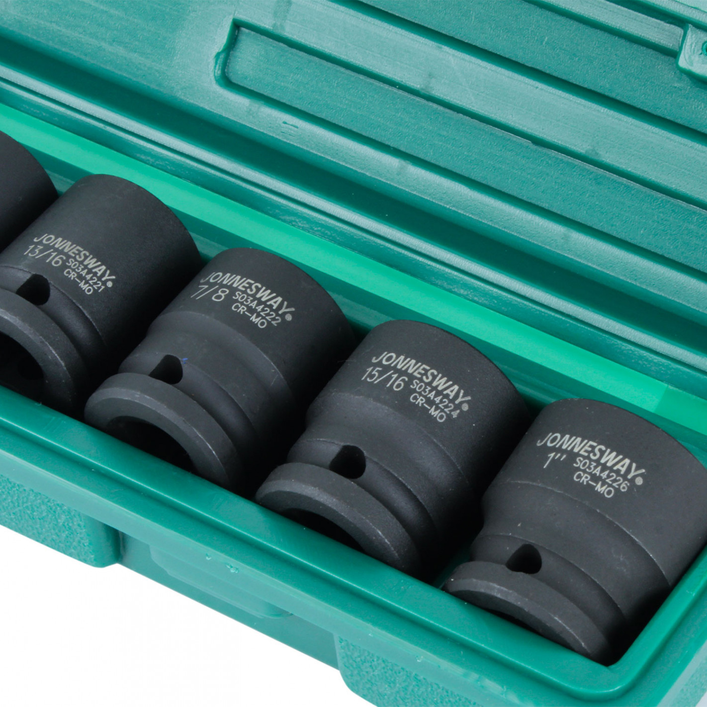 Caja de dados de impacto 1/2" 11 piezas JONNESWAY - Imagen 2